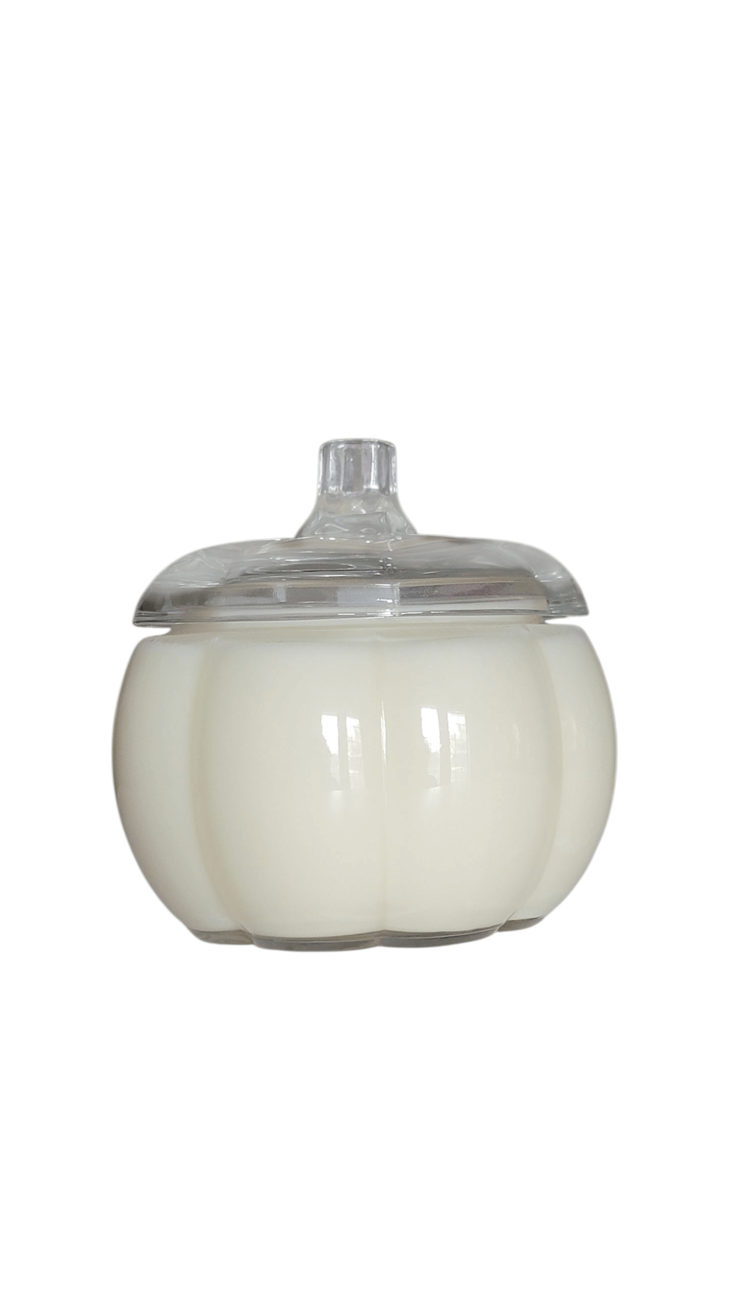 Clear Pumpkin Jar