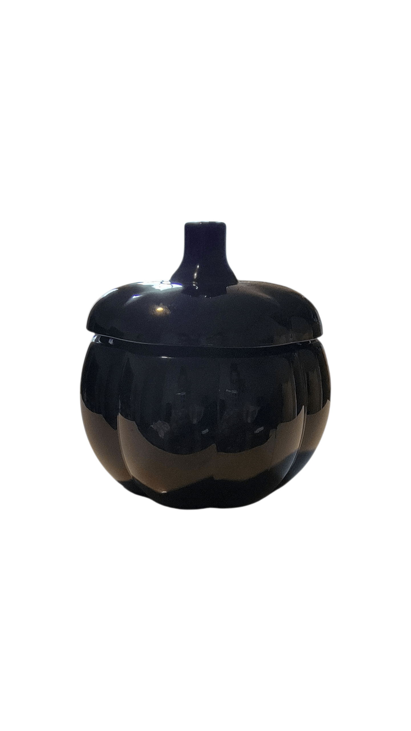 Black Pumpkin Jar
